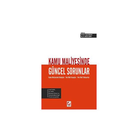 Kamu Maliyesinde Güncel Sorunlar Turgay Berksoy 2014/10