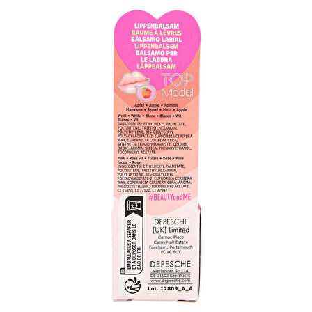 Top Model Kalp Dudak Balsamı Elma 412809
