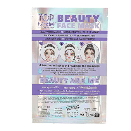 TOP Model Beauty And Me Yüz Maskesi Janet