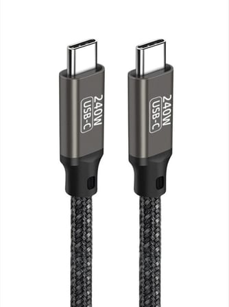 Özel Tasarım X-LEVEL XCC8995 TYPE-C TO TYPE-C ŞARJ KABLOSU SİYAH Mobil Parça Cihaz Ucu Telefon Aracı