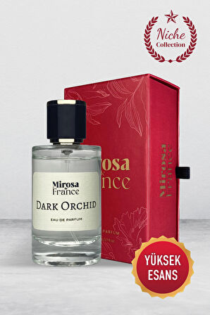 Mirosa de France Dark Orchid Niche Collection Yüksek Kalıcı Kadın Parfum Black Orchid EDP Premium Kutu 50ml N702