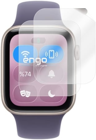 Apple Watch Se 3 44mm İle Uyumlu Ekran Koruyucu, Tam Kaplayan Akıllı Saat Koruması, Çizilmeye Dayanıklı Tpu Koruma 2 Adet, Hd Şeffaf