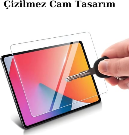 iPad 10.9 2022 (10.Nesil) İle Uyumlu Tablet Temperli Cam Ekran Koruyucu Kırılmaz Cam Koruma TBK-01