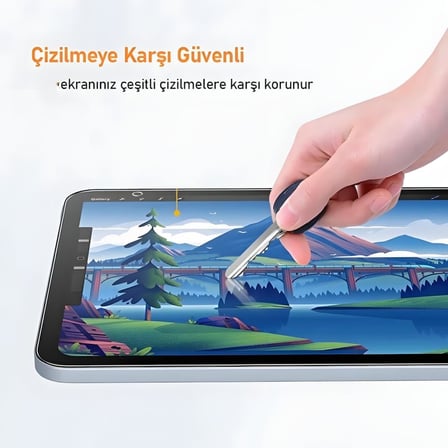 iPad 10.9 2022 (10.Nesil) İle Uyumlu Tablet Temperli Cam Ekran Koruyucu Kırılmaz Cam Koruma TBK-01