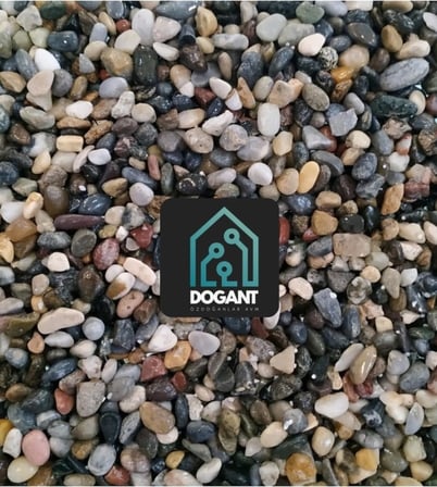 Dogant Dolomit Teraryum Fanus Saksı Dere Çakıl Taşı, 2 kg