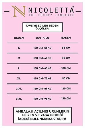 Kadın Külot 5 li Paket Yüksek Bel SİYAH