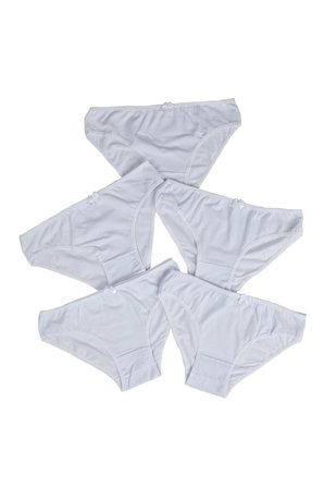 Kadın Külot 5 li Paket Likralı BEYAZ