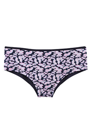 Kadın Külot Şort 7 li Paket Likralı MIXCOLOR