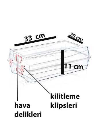 Lüx Kadın Ayakkabı Saklama Düzenleme Kutusu (33x20x11)