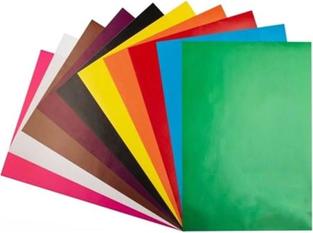 Monarty Mcolor A4 80 gr Çok Renkli Elişi Kağıdı 10'lu Paket