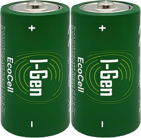 Ecocell Çinko Karbon C Boy (R14) 1.5V Pil 10'Lu Paket