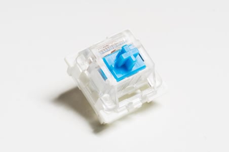 Outemu Blue Ve Red Mavi Ve Kırmızı Mekanik Switch Tuş Stres Atma Buton Test Anahtarlık Keycap