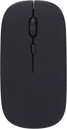 Vorcom S7 Pro 7" Uyumlu Kablosuz Bluetooth Pilli Optik Mouse - Siyah