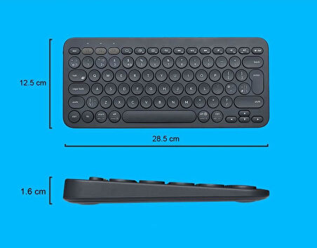 Apple iPad Pro 4. Nesil 11" Uyumlu Kablosuz Bluetooth Pilli Klavye Mouse Seti - Siyah
