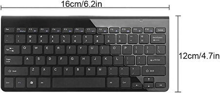 Apple iPad 7. Nesil 10.2" Uyumlu Kablosuz Wireless Pilli Türkçe Q Klavye - Siyah
