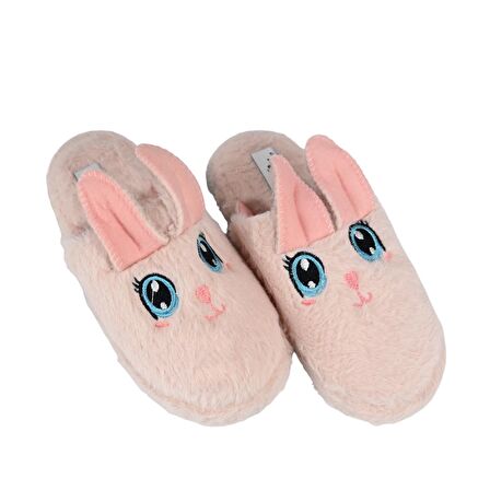 SİA ÇANTA EVA COMFORTLİNE KAYDIRMAZ TABAN ,RUFİDİK ŞİRİN ÜŞÜMEYEN AYAKLAR TÜYLÜ İÇ ASTAR  SEVİMLİ TAVŞAN FİGÜRLÜ KADIN  TERLİK