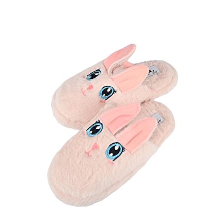 SİA ÇANTA EVA COMFORTLİNE KAYDIRMAZ TABAN ,RUFİDİK ŞİRİN ÜŞÜMEYEN AYAKLAR TÜYLÜ İÇ ASTAR  SEVİMLİ TAVŞAN FİGÜRLÜ KADIN  TERLİK