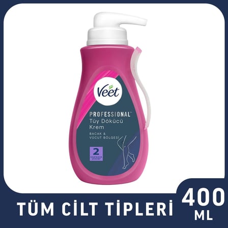 Veet Professional 400ml Tüy Dökücü Krem