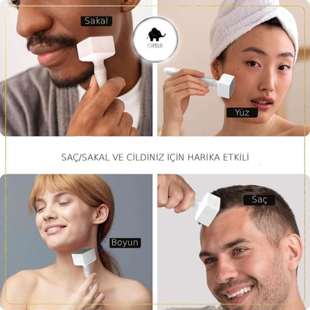 140 Titanyum Iğneli Ayarlanabilir Iğne Ölçülü (0.25-3.0mm) Dermastamp - Dezenfektan Hediyeli-