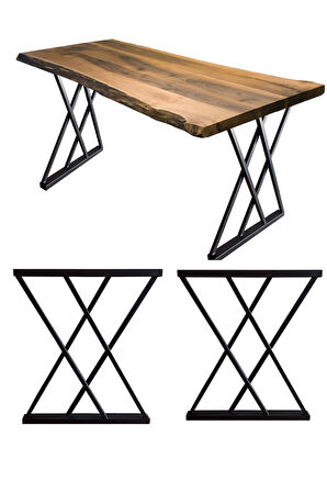 Metal Ayak Masa Ayağı Çalışma Yemek Mutfak Masası Ayağı Metal Ayak Takım