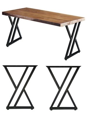 Metal Ayak Masa Ayağı Mutfak Yemek Çalışma Masası Ayağı Pingolu Metal Masa Ayakları
