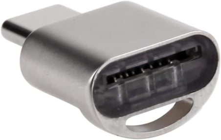 4477 USB Type-C 3.1 To Micro SD TF Hafıza Kart Okuyucu OTG Adaptörü