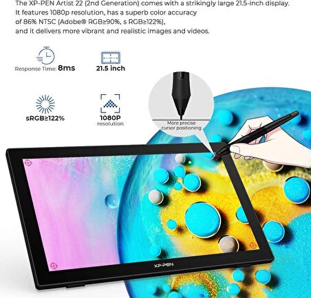 Xp-Pen Artist22 21.5 inç Grafik Tablet