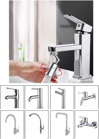 Oynar Musluk Başlığı Mutfak Banyo ve Küvetler İçin