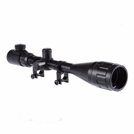 6-24x50 Aoe  Dürbünü çift Işık Kırmızı,yeşil Kaynaklı Zoomlu