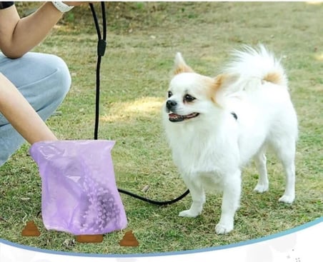 Köpek Kaka Poşeti Seti, Dayanıklı Atık Torbaları, Çevre Dostu Pet Tuvalet Çözümü (12 Rulo 180 Torba)
