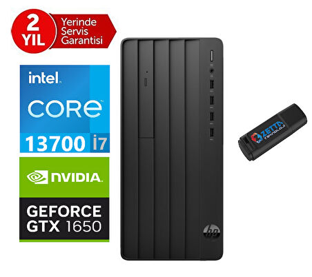 Hp 290 Pro G9 Intel Core I7 13700 64GB 512GB SSD 4GB/RX550 Freedos Masaüstü Blgisayar 2624A8ET17+ZETTAUSBBELLEK