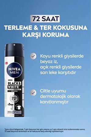 Nivea Deodorant Invisible Black&White Power Men 150 Ml