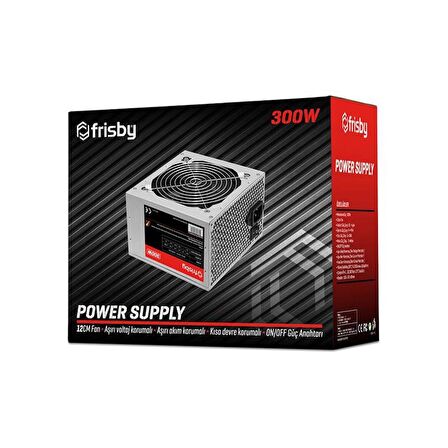 FRISBY FR-PW30C12 300W 120MM FAN POWER SUPPLY 