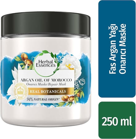 Herbal Essences Fas Argan Yağ Onarıcı Saç Bakım Maske 250 ml