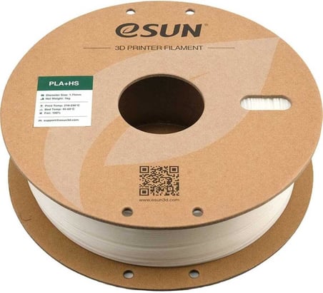 PLA+HS Beyaz Filament 1,75mm 1kg - bisiparisver, ESUN094