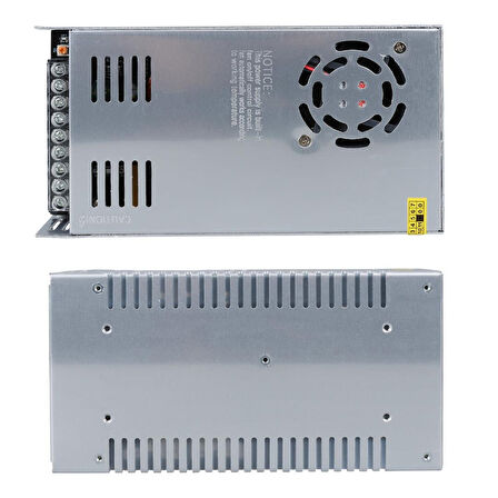 Ledx ALN-M2421 24 Volt 21 Amper Fanlı Metal Kasa Adaptör 215X115x50mm