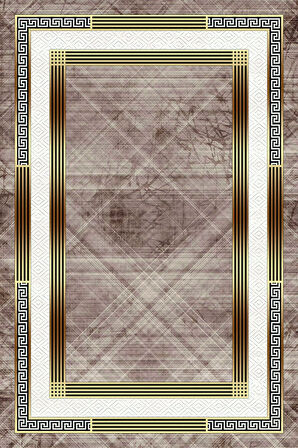 Pamuk Dokuma Taban Kaymaz Yıkanabilir Klasik Desenli  Salon Halısı Mutfak Halısı Koridor Halısı