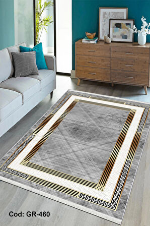 Pamuk Dokuma Taban Kaymaz Yıkanabilir Klasik Desenli  Salon Halısı Mutfak Halısı Koridor Halısı