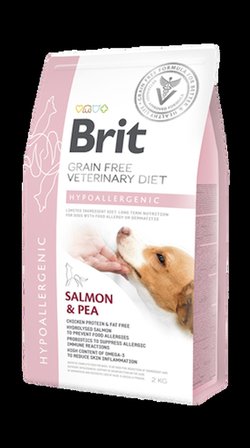 Brit Veterinary Diet Hypo Allergenic Cilt Sağlığı Destekleyici Tahılsız Köpek Maması 2 Kg