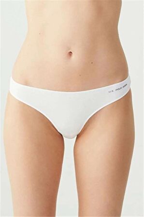 U.S. Polo Assn. Kadın Çok Renkli 5 Li Kıl Lastikli String