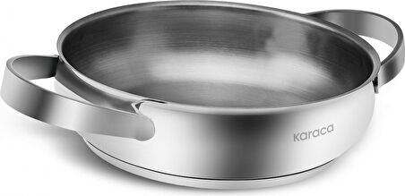 Karaca Kuzina İndüksiyon Tabanlı Çelik Sahan 20 Cm 2,9 Lt