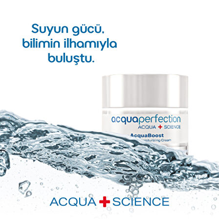 AcquaBoost Yoğun Nemlendirici & UVA-UVB Korumalı Yüz Kremi 50 ml