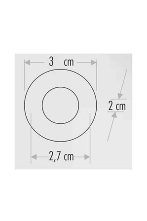 CT 5270 1,5W Led Spot Siyah Kasa 6400K Beyaz Işık