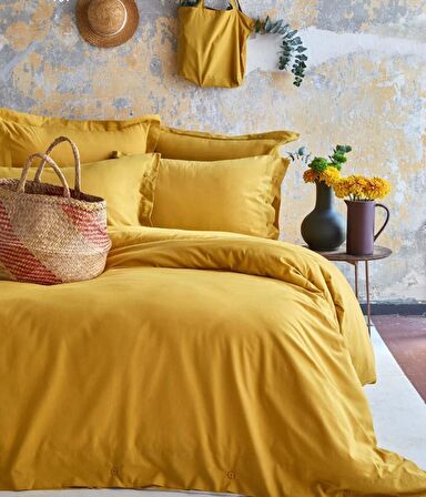 APRİCİTAS HOME ESENTIAL NEVRESİM TAKIMI HARDAL T.K