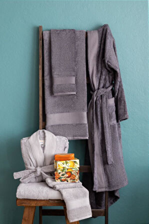 APRİCİTAS HOME BAMBU GRİ-ANTRASİT AİLE SETİ