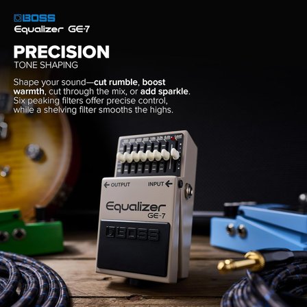 GE-7 7 bant EQ pedal