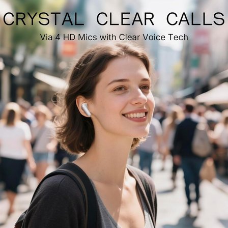 Nothing CMF Tomurcukları 2a Kablosuz Kulakiçi 2025 Yeni Aktif Gürültü Önleyici 42dB Hibrid Bluetooth Kulaklıklar Açık Gri