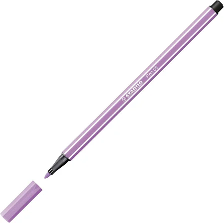 Premium Keçeli Kalem - Pen 68 - Tek Kalem - Leylak