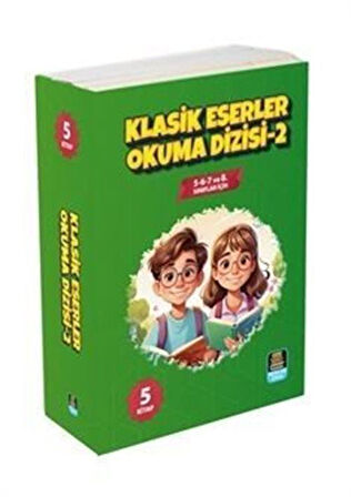 Klasik Eserler Okuma Dizisi-2 (5 Kitap Set) 5-6-7 ve 8. Sınıflar İçin / Jules Verne