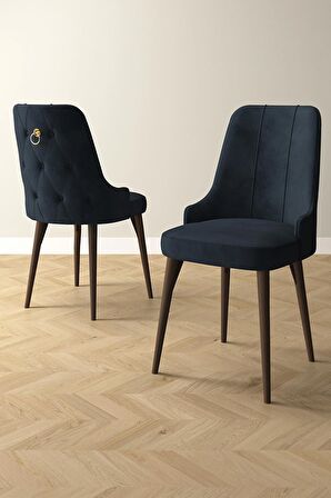Mabel Barok Desen 80x132 Açılabilir Mdf Yemek Odası Takımı 4 Sandalye, 1 Bench